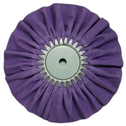 Airway Buffing Wheel - 16 Ply - Purple - 10" X 3" X 5/8"