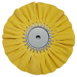 Airway Buffing Wheel - 16 Ply - Yellow - 8" X 3" X 5/8"