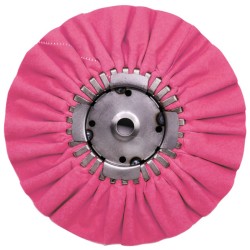 Airway Buffing Wheel - 16 Ply - Pink - 9" X 3" X 5/8"