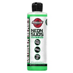 Renegade Detailer Neon Suds Green Wash & Wax 16oz Bottle