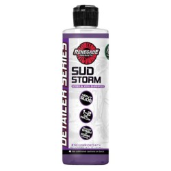 Renegade Detailer Maxi Sud Storm Wash Wax Shampoo 16oz Bottle
