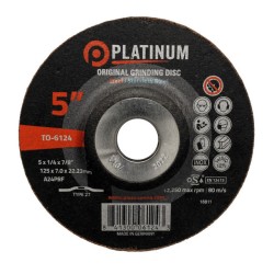 Original Grinding Disc - Type 27 - Steel/SS - AS24PBF - 4" x 1/4" x 5/8" - 15,300 rpm
