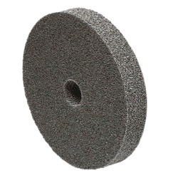Original Deburring Wheel - Steel/SS/ALU - 8A Medium - 8" x 1" - 3" Arbor - 4,500 rpm