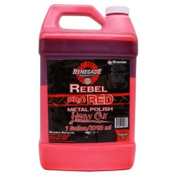 Rebel Pro Red Metal Polish 1 Gallon Bottle