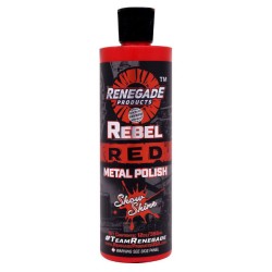 Rebel Red Metal Polish 12oz Bottle
