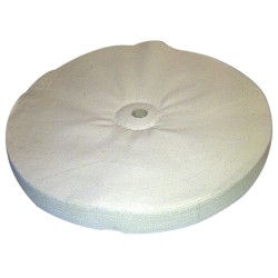 White Loose Sewn Buffing Wheel - 60 Ply - 10" X 5/8"