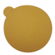 Sanding Disc 6" No Hole PSA  Aluminum Oxide 80 Grit E Weight