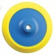 Back Up Pad For PSA Sticky Back 6" Diameter No Hole 5/8-11 Arbour