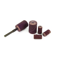 Cartridge Roll 1/2" Diameter x 1" Length With 1/8" Arbour Hole Straight 100 Grit