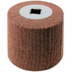 Nonwoven Finishing Flap Roll 4-1/4" Diameter x 2" Long Coarse