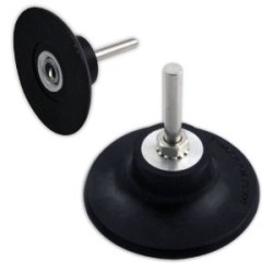 Roloc Back Up Pad Mech Lock R Type 1-1/2" Diameter 1/4" Shank