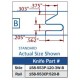 Multi Profile Insert Carbide Cabinet Door Rail Insert Knife Bevel Profile