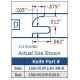 Multi Profile Insert Carbide Cabinet Door Rail Insert Knife Cove Profile