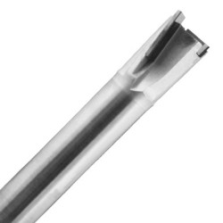 PCD Downshear Router Bit 1/2" Diameter 1/2" Cutting Edge 2-3/4" Long 2+1 Wing 1/2" Shank RH