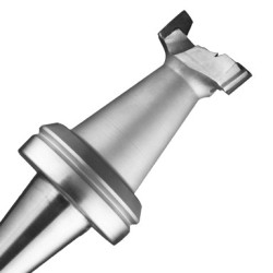 PCD Pocketing Tool 1-3/4" Diameter 1/2" Cutting Edge 3-1/2" Long 3+1 Wing Thermwood 30 Shank RH
