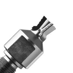 PCD Dovetail Router Bit for Mereen Johnson Machine 14mm Diameter 2.125" Long 3 Wing Radius 5/8" Shank LH
