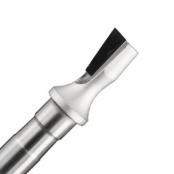 PCD Dovetail Router Bit for Cantek Machine 14.8mm Diameter 60mm Long 1 Wing Radius 12mm Shank RH