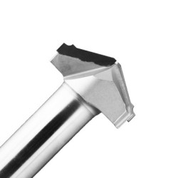 PCD Raised Panel Router Bit 42mm Diameter 2-3/4" Long 2 Wing Radius 3/4" RH