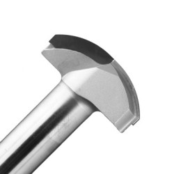 PCD Raised Panel Router Bit 50mm Diameter 2-3/4" Long 2 Wing 30.7mm Radius 3/4" RH