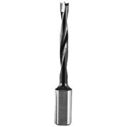 Brad Point Dowel Drill Bit 1/2" Diameter 41mm Cutting Edge 70mm Long 2 Flute 10mm Shank RH Proline Series