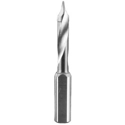Solid Carbide Thru Point Dowel Drill Bit 8mm Diameter 30mm Cutting Edge 2 Flute 57mm Long 10mm Shank RH Industrial Series