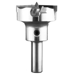 PCD Diamond Hinge Boring Bit 15mm Diameter 2+2 Flute 70mm Long 10mm Shank RH PCD
