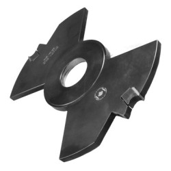 Adjustable Grooving Cutter 180mm Diameter 2 Wing Depth of Cut 15mm Kerf 1-1/4" Bore
