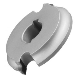 PCD Radius Edgebander Cutter 57mm Diameter 2 Wing 2.0mm Radius 16mm Bore LH