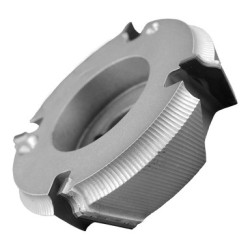 PCD Radius Edgebander Cutter for Brandt Edgebander 70.6mm Diameter 4 Wing 3.0mm Radius 16mm Bore LH