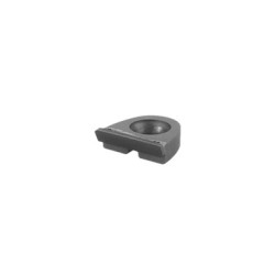 PCD Insert Knife 14mm Cutting Edge 14.5mm Long 4.6mm Thick 5mm Center Hole
