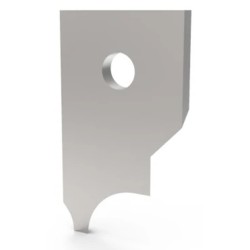 Replacement Carbide "H" Knife Insert for Corner Clean Out Router Bit