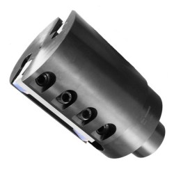 Corrugated Knife Cutterhead 90mm Diameter 100mm Cutting Edge 12&deg; 2 Wing HSK80W Core