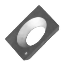 Carbide Insert Knife with 4 Edges 14.6mm X 14.6mm X 2.5mm