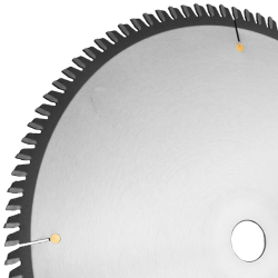 Thin Kerf ATB Saw Blade 12" x 100 Tooth x 2.2mm Kerf x 1" Bore Industrial Series