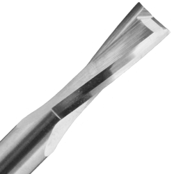 1/2" Diameter x 1-1/8" Long x 3" Overall Length x 1/2" Shank x 2 Flute Solid Carbide Router Upcut Corner Radii Bit