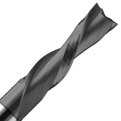 1/2" Diameter x 1-1/8" Long x 3" Overall Length x 1/2" Shank x 2 Flute Downcut Spiral Ultimax Bit
