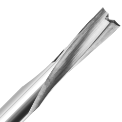 1/2" Diameter x 1-1/8" Diameter x 1/2" Shank x 2 Flute Downcut O-Flute Slow Helix Bit