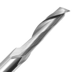 1/2" Diameter x 1-1/8" Long x 3" Overall Length x 1/2" Shank x 1 Flute Upcut Spiral Soft Plastics Bit