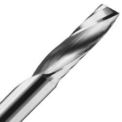 1/16" Diameter x 1/4" Long x 2" Overall Length x 1/4" Shank x 1 Flute O-Flute Upcut Spiral Hard Pl Bit