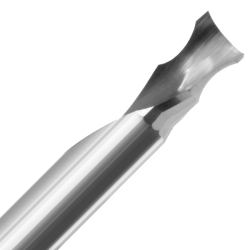 1/4" Diameter x 3/8" Long x 2-1/2" Overall Length x 1/4" Shank x 2 Flute 1/8" Rad Straight Edge Round Bit