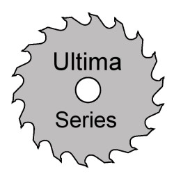Melamine Saw Blade 300mm x 72 Tooth x 3.5mm Kerf x 30mm Bore With Keyhole Ultima Series
