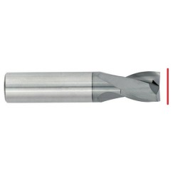 Carbide Square End Mill - Up to 1/2" - End Grind Only With ALCrTiN Coating