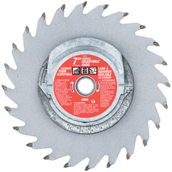 Adjustable Quick-Set Dados - Up to 12 Teeth