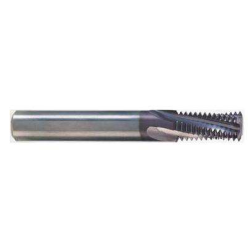 Solid Carbide Thread Mill With ALCrTiN Coating - Up to 1" Diameter (MB)