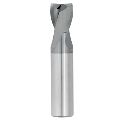 1/32" Diameter 2 Flute 1/16" Cut 1-1/2" Length 1/8" Round Shank Single End Square TiALN