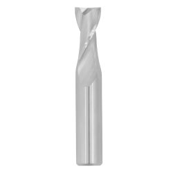 1/16" Diameter 2 Flute 3/16" Cut 1-1/2" Length 1/8" Round Shank Single End Square Uncoated