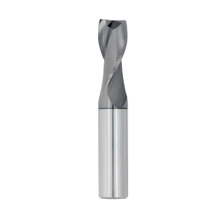 1/16" Diameter 2 Flute 3/16" Cut 1-1/2" Length 1/8" Round Shank Single End Square TiALN