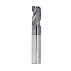 1/16" Diameter 3 Flute 3/16" Cut 1-1/2" Length 1/8" Round Shank Single End Square TiALN