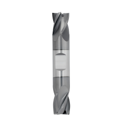 1/16" Diameter 4 Flute 1/8" Cut 1-1/2" Length 1/8" Round Shank Double End Square TiALN