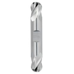 1/32" Diameter 4 Flute 1/16" Cut 1-1/2" Length 1/8" Round Shank Double End Ball Nose Uncoated